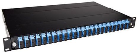 Glasvezel - Patchpaneel OS2 - 19 Inch - 1U - 24 Poorten - SC Duplex