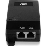 ACT Gigabit PoE+ Injector - 30W - AC4438
