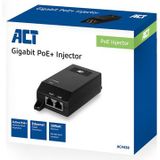 ACT Gigabit PoE+ Injector - 30W - AC4438