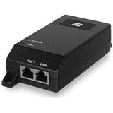 ACT Gigabit PoE+ Injector - 30W - AC4438