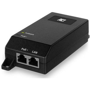 ACT Gigabit PoE+ Injector - 30W - AC4438
