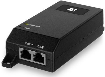 ACT Gigabit PoE+ Injector - 30W - AC4438