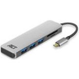 ACT AC7051 USB-C Hub 3 port en cardreader