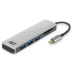 ACT AC7051 USB-C Hub 3 port en cardreader