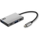 ACT USB-C hub 3.2 Gen2 10Gbps, 2x USB-C, 2x USB-A AC7070