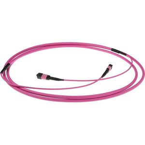 ACT - Multimode 50/125 OM4 - Glasvezel Trunkkabel - 25 Meter - Polarity B - MTP/MPO Female Connector