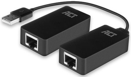 ACT - AC6063 - USB Extender - UTP - 50 Meter - Actieve USB 2.0