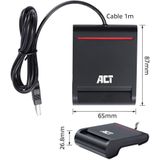 ACT eID Card Reader Belgium, USB Chipkartenleser, Nicht für Ausweis App 2, Power-LED-Status - AC6015