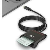 Velleman - ACTAC6020 - USB-C Smartcard eID-Kaartlezer - Zwart - PVC