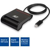 Velleman - ACTAC6020 - USB-C Smartcard eID-Kaartlezer - Zwart - PVC