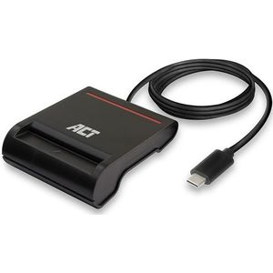 Velleman - ACTAC6020 - USB-C Smartcard eID-Kaartlezer - Zwart - PVC