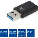 ACT Mini Wifi Adapter - Dual Band - 1200 Mbps - USB 3.2