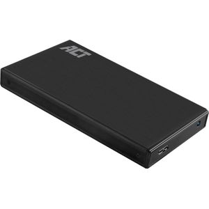 ACT HDD behuizing voor 2,5'' SATA HDD/SSD - USB3.0 (5 Gbps) - aluminium / zwart