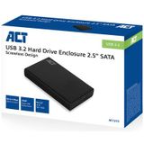 ACT - HDD Behuizing - USB3.0 - Kunststof - Zwart