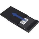 ACT AC1215 externe harde schijf behuizing SATA HDD/SSD 9,5 mm USB 3.1 ondersteuning UASP behuizing zonder gereedschap