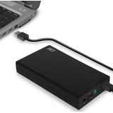 ACT - HDD Behuizing - Zwart - Kunststof - USB3.0 (5 Gbps)