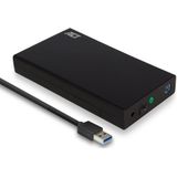 ACT - HDD Behuizing - Zwart - Kunststof - USB3.0 (5 Gbps)