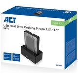 Harde schijf docking station | ACT | 2.5" en 3.5" (USB 3.0, SATA III)