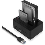 ACT Dual Docking Station Harde schijf – 2.5/3.5” SATA HDD/SSD – Offline Kloonfunctie, Back-up – AC1504