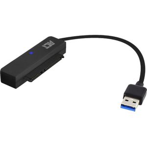 ACT USB-A naar SATA adapter voor 2,5'' HDD/SSD - USB3.0 (5 Gbps) / zwart
