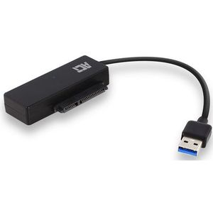 ACT - USB-A naar SATA Adapter - Zwart - USB3.0 (5 Gbps)