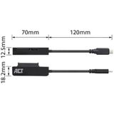 ACT SATA naar USB C Kabel 2.5 Inch - 15 cm