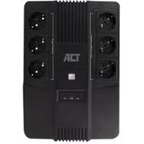 ACT - AC2300 - UPS - 600VA - 6x CEE7/3 - Line Interactive