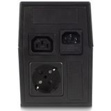 ACT UPS Noodstroom 600VA/360W – 1x stopcontact, 1x C13 - Line Interactive – AC2305