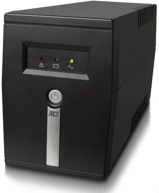 ACT UPS Noodstroom 600VA/360W – 1x stopcontact, 1x C13 - Line Interactive – AC2305