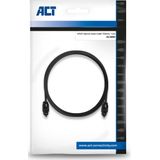 ACT SPDIF TOSlink Optische Audio Kabel Male/Male - 1,2 meter AC3690