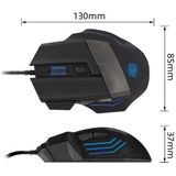 ACT Muis Gaming Bedraad | 3200 DPI | Met RGB Verlichting | Rechtshandig | AC5000