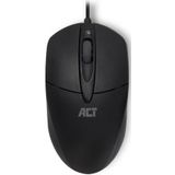 ACT - Bedrade USB Muis - Zwart - 1000 DPI - 1,5 Meter