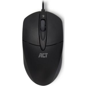 ACT - Bedrade USB Muis - Zwart - 1000 DPI - 1,5 Meter