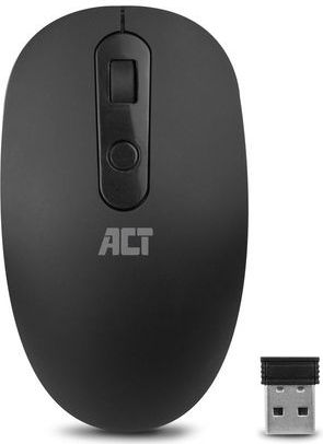 Velleman - ACTAC5110 - Draadloze Muis - Zwart - 800/1000/1200 DPI