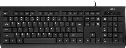ACT Business Toetsenbord Bedraad USB | QWERTY/US layout | Zwart | AC5410