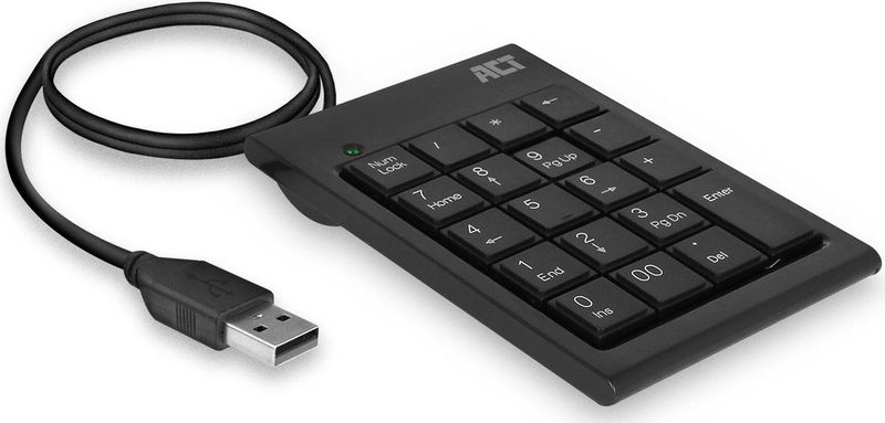 ACT Numeriek Toetsenbord AC5480 - USB - Compact