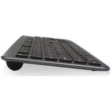 ACT AC5710 toetsenbord Inclusief muis Universeel RF Draadloos US International Zwart