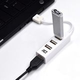 ACT USB Splitter -  4 poorten – Wit - AC6200