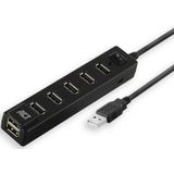 ACT - USB Hub - 7 Poorten - USB2.0 - Busgevoed