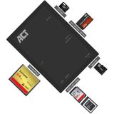 ACT AC6370 geheugenkaartlezer USB 3.2 Gen 1 (3.1 Gen 1) Type-A Zwart