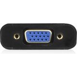 Velleman - ACTAC7300 - USB-C naar VGA-adapter - Zwart - 0.15 m