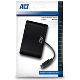Velleman - ACTAC7330 - USB-C naar HDMI of VGA Multiport Adapter - Zwart - 4K @ 30 Hz