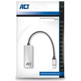 Velleman - ACTAC7335 - USB-C naar Gigabit Netwerkadapter - Zwart - 0.15 m