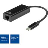 Velleman - ACTAC7335 - USB-C naar Gigabit Netwerkadapter - Zwart - 0.15 m