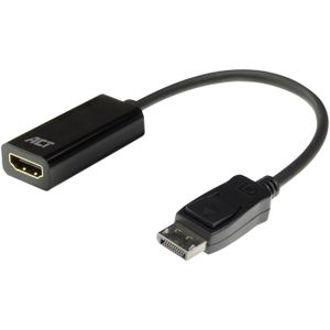DisplayPort mannelijk naar HDMI vrouwelijke adapter - 4K @ 30 Hz - 0.15 m (ACTAC7555)