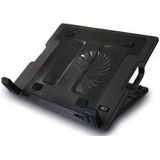 ACT - AC8110 - Laptopventilator - Zwart - Ergonomische Standaard - USB