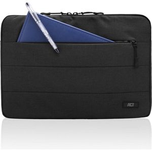 ACT - AC8520 City - Laptop Sleeve - Zwart - Gerecycled Materiaal