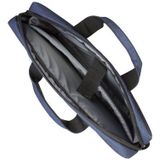 Metro - Laptoptas - Blauw - Polyester - 15.6 inch