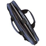 Metro - Laptoptas - Blauw - Polyester - 15.6 inch