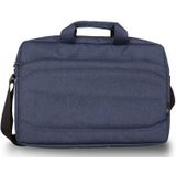 Metro - Laptoptas - Blauw - Polyester - 15.6 inch